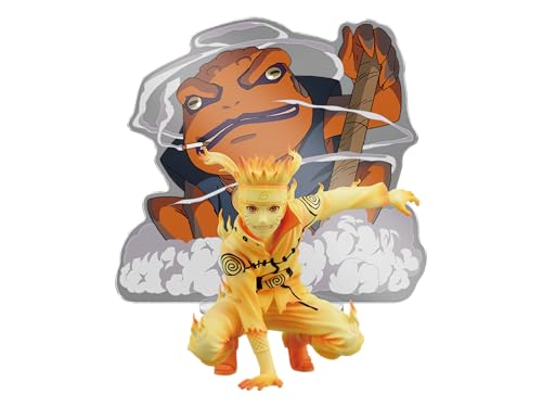 Banpresto Figurine d'action Naruto Uzumaki Naruto Shippuden - Panneau Spectacle Special 9 cm, Multicolore, BP89266P