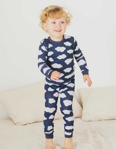 Image of VAENAIT BABY 12Months-12Years Toddler Kids Junior Boys Car Train Fireman Snug fit Sleepwear Pjs Set