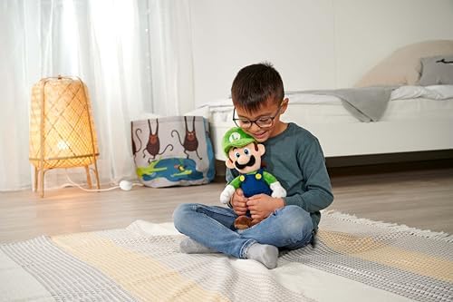 Simba Super Mario Plush Figure β Official Nintendo Licensed Character Soft Toy, Detailed Stuffed Figure for Kids and Fans, Cuddly Collectible Gaming Plush, Gift from 3 Years - 2