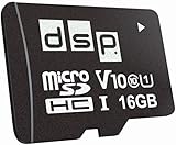micro SD Karte mit einer Übertragungsgeschwindigkeit bis 80 MB/s lesend und 10+ MB/s schreibend