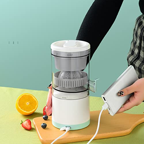 YUYTE Presse-Agrumes électrique,Extracteur de Fruits Multifonctionel,Machine à Jus 360 ° Portable électrique Automatique Extracteur de Jus d'orange pour la Maison,la Cuisine,L'hôtel de Voyage