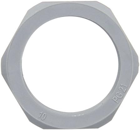 Truck-Lite 50845 Jam Nut (50 Series, Gray,) image 2