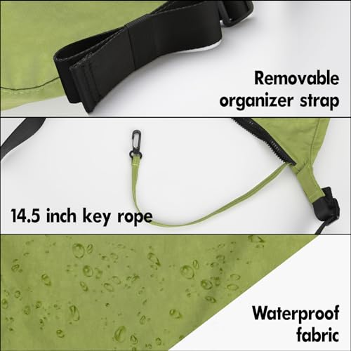 Image of Medium Nylon Crossbody Crescent Bag: Slouchy Style Shoulder Casual with Adjustable Strap