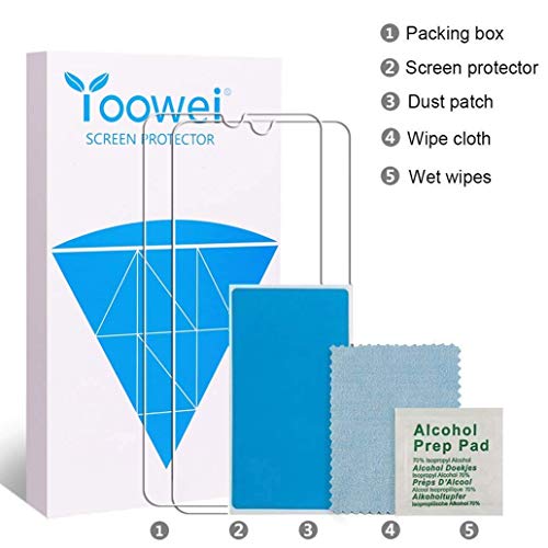 Yoowei Cover per Samsung Galaxy A10 Trasparente +