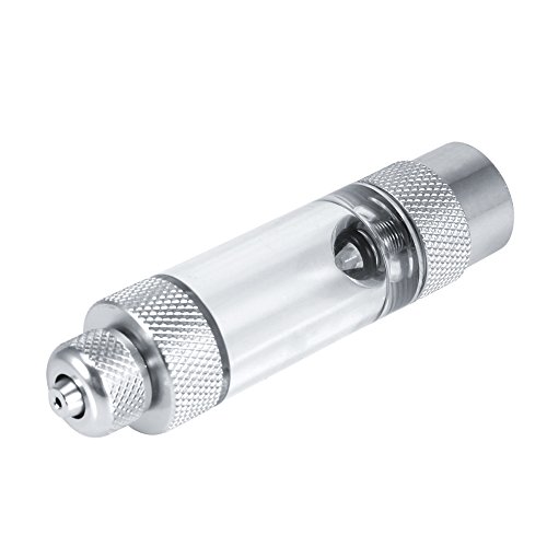 Nonreturn Single CO2 Bubble Counter, CO2 Bubble Counter Single/Double Head Non-Return Bubble Counter Fish Tank Tool, for Fish Tank Aquarium (Single Head Bubble Recorder)