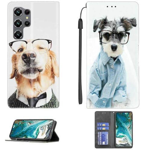 Custodia Comaptibile per Oukitel C61 PRO Case Cover Supporto Premium in PU con 9H HD Vetro Temperato CPT52