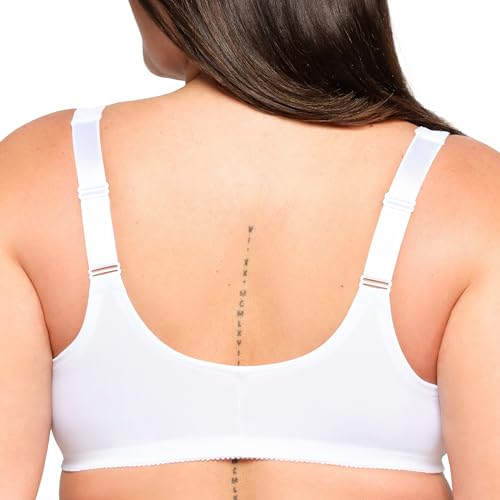 Image of Glamorise Womens Wonderwire Lace Front-Closure Underwire #9245