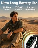 MorePro Health Fitness Tracker, 24/7 Heart Rate Monitor with Blood Pressure, Blood Oxygen, Sleep Tracking, IP68 Waterproof Activity Trackers with Step Counter, Compatible with iOS Android — image 8