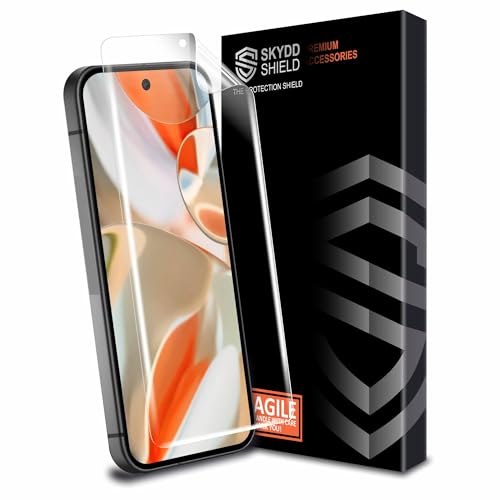 Image of TPU hydrogel Edge to Edge Screen Protector Guard For Google Pixel 9 Pro XL and Google Pixel 10 Pro XL (6.8 Inch) With Installation Kit | Fingerprint Compatible | Edge to Edge Coverage