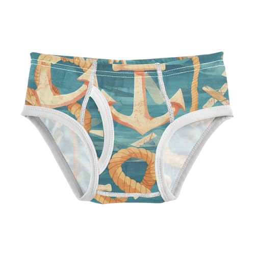KLL Anchors and Ropes Baby Boys Soft Briefs Breathable Children Undies