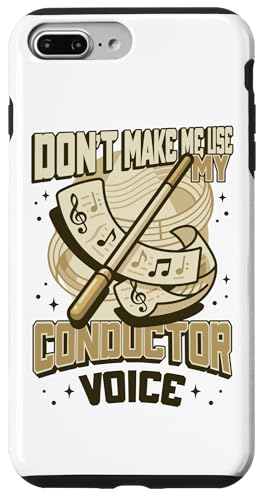 ���y�w���� Don't Make Me Use My Conductor Voice �X�}�z�P�[�X iPhone 7 Plus/8 Plus �p