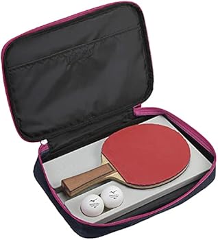 Mizuno Table Tennis Racket Soft Case 2 83JD1510 87: Navy x Pink