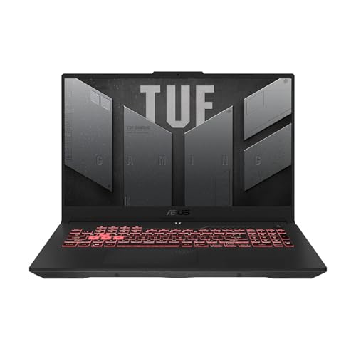 ASUS TUF A17 | 17,3 FHD 144Hz | AMD Ryzen 7 7435HS | RAM: 16GB | SSD: 500GB | NVIDIA RTX 4060 | beleuchtete Tastatur | Windows 11 Pro | Office 2024 Pro