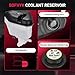 BDFHYK Engine Coolant Expansion Reservoir Overflow Tank Compatible with Jaguar XF XFR XJ8 Vanden Plas Super S-Type 2005 2006 2007 2008 2009 3.0L 4.0L 4.2L V8 Replace ‎603-664 V410032 C2C34557