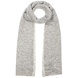 Marca: Seeberger Seeberger Bufanda con Alpaca Nilanda de punto pañuelo mujer (talla única - gris claro)