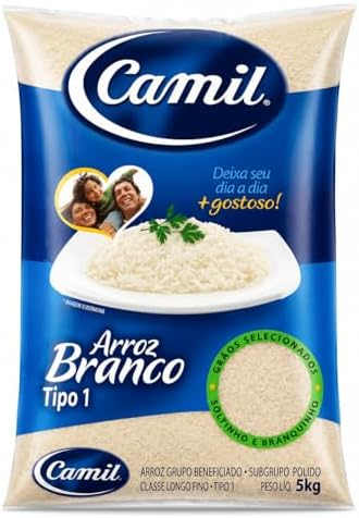 Arroz Branco Tipo 1 Camil - Camil - 5 Kg