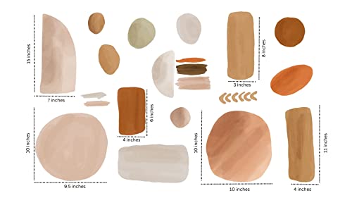 Minick Abstract Boho Wall Decals, Geometric Kids Wallpaper, Kids Wall Stickers, Boho Wall Decal, Large Kids Wall Decal, Nursery Wall Decal, Peel And Stick Wall Decals, Nursery Wallpaper, Baby Room Sticker, Playroom Décor, Peel And Stick Wallpaper #TOP1