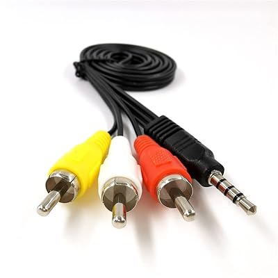 4ft a 3-Hombre RCA Audio Video AUX Cable Ecuador Ubuy