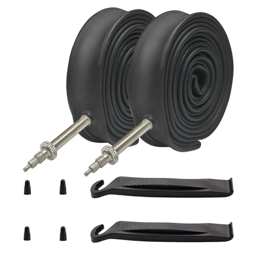 2 PCS Heavy Duty Bike Tubes 700x23/25C 23/25-622 Presta Valve 48mm