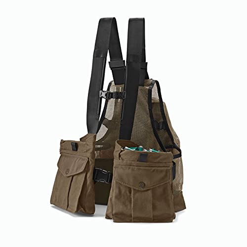 Orvis Waxed Cotton Strap Vest #TOP1