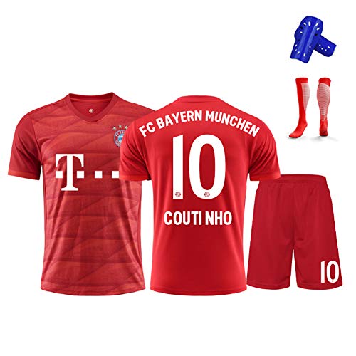 AELN 10# Coutinho - Conjunto de camiseta de fútbol para niños, unisex,...