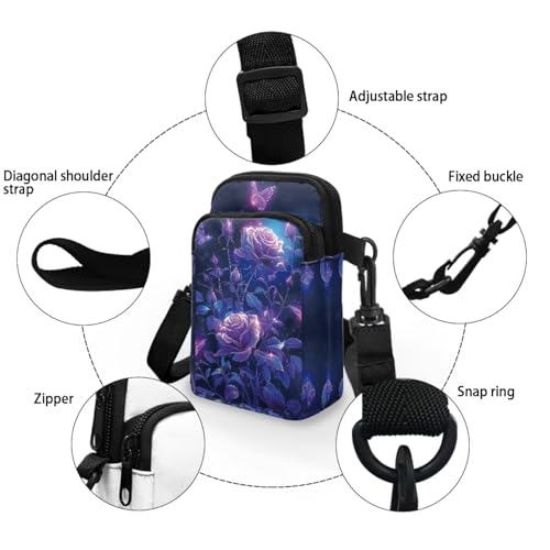 Image of Lightweight Small Crossbody Bags Cell Phone Purses Travel Pouch Shoulder Bag for Women