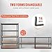 VEVOR Storage Shelving Unit, 5-Tier Adjustable Storage Shelves, 48