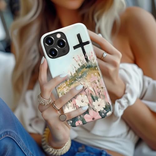 Esdot Cute Case for iPhone 13 Pro,Compatible with Magsafe,Trendy Floral - image 6