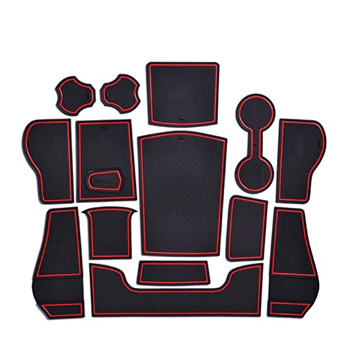 Tapis antidérapant pad haut de gamme pour fente de porte Cadillac XT5 2016-2018