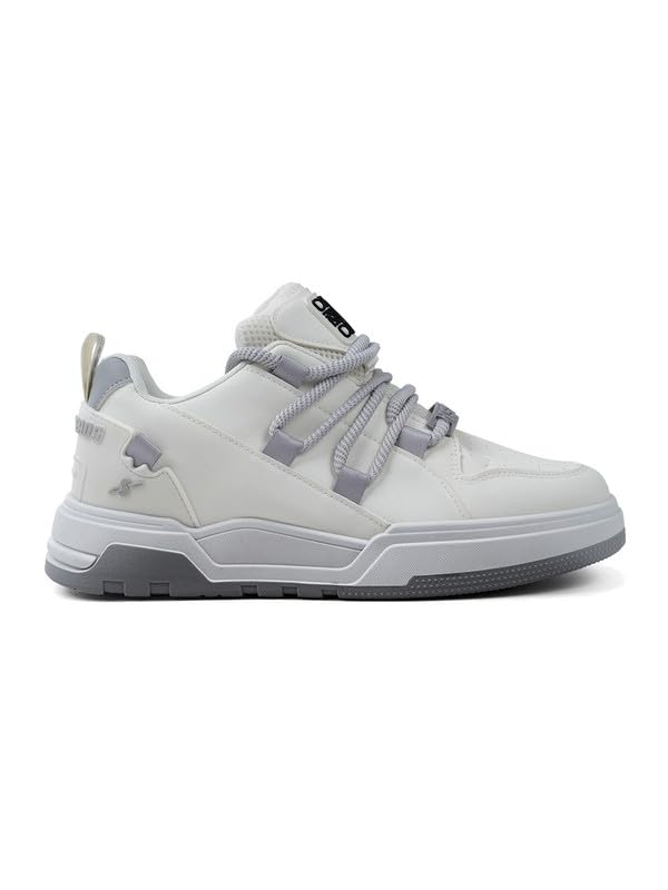 SOLETHREADS Men's White Sneakers - Image 1