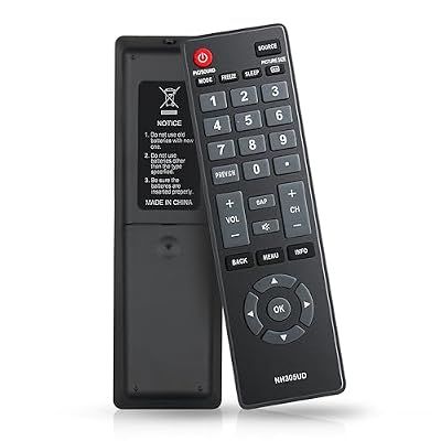 Universal Remote Replacement for Emerson TV: NH305UD Remote for Emerson TV LF501EM4A LF501EM4F LF501EM5F LF402EM6F LF320EM4 - Simple Buttons for Household Users