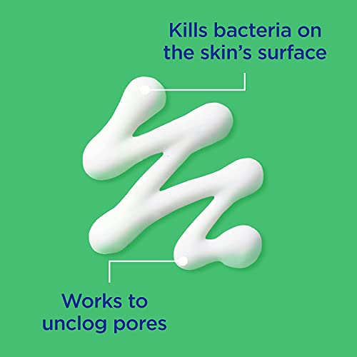 Image of Differin Acne Face Wash with 5% Benzoyl Peroxide, Daily Deep Cleanser by the makers of Differin Gel, Gentle Skin Care for Acne Prone Sensitive Skin, 4 oz (Packaging May Vary) (Pack of 2)