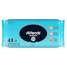 Attends Healthcare Products 48003101 Adult Unscented Personal Wipe - Pack of 48