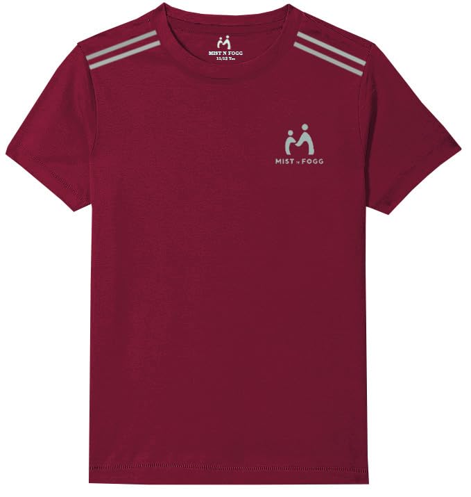 Image of MIST N FOGG Boys and Girls Sports Dry Fit T-Shirts and Short Set