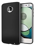 Moto Z Play Case, Cimo [Grip] Premium Slim Protective Cover for Motorola Moto Z Play Droid (2016) - Black