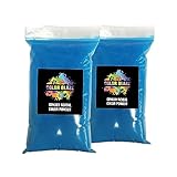 Color Blaze Blue Baby Gender Reveal Powder - 2 Pounds of Colored Powder for Boy - for Motorcycle Burnout, Toss, Photoshoot, Party & Festival - Combo Pack of 2 Bags with 1 Pound - Blue