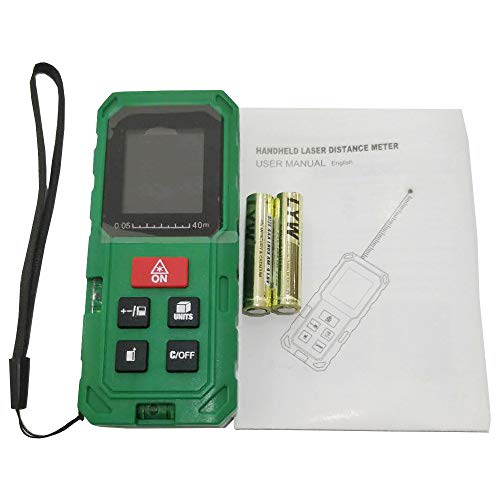 LUBINSKI Medidor de distância a laser Digital Range Finder 100 m 50 m Rangefinder Trena Lazer Régua