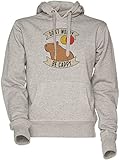 Photo Gallery vendax don t worry be cappy unisex uomo donna felpa con cappuccio grigio men s women s hoodie sweatshirt grey Photo Gallery vendax don t worry be cappy unisex uomo donna felpa con cappuccio grigio men s women s hoodie sweatshirt grey