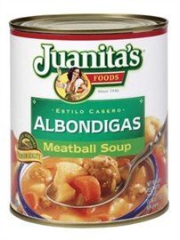 Juanita's Meatball Soup Albondigas, 29 oz. by Juanita's