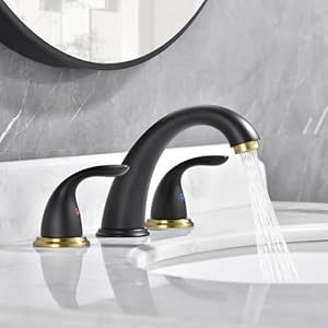   sumerain-8-Inch-Widespread-Bathroom-Faucet-3-Hole-Vanity-Faucet-SUS-304-Stainless-Steel-BlackGold