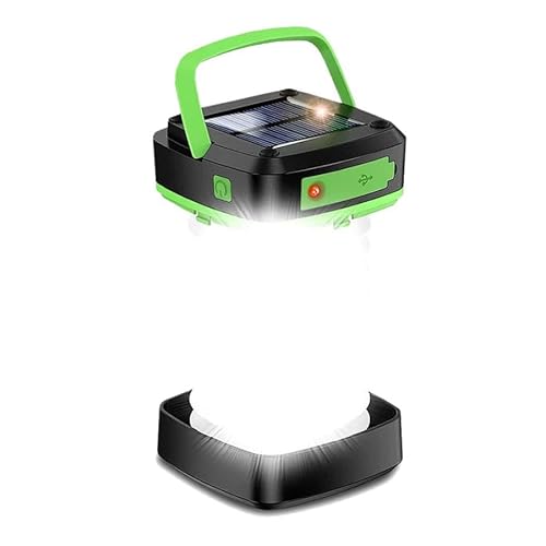 MAKOTOYA 伸縮ジャバライト LEDランタン 超小型 ソーラーパネル付 USB 充電式 照明 3モード 折り畳み式 キャンプ 防水 懐中電灯 JAVARAIG