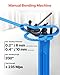 VEVOR Manual Bending Machine, Pipe Tube Bender with 14 Bending Dies, 200° Heavy-Duty Tube Bending Tool for Copper Aluminum Iron Pipes, Ideal for HVAC Air Conditioning Refrigerator Auto Repair