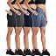 15# Black,grey,navy Blue,deep Blue,pack of 4