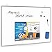 OfficePro Ultra-Slim, 32x44 Inch Lightweight Magnetic Dry Erase Board & Accessories (Includes Whiteboard Pen & Pen Tray, 3 x Magnets & Eraser)