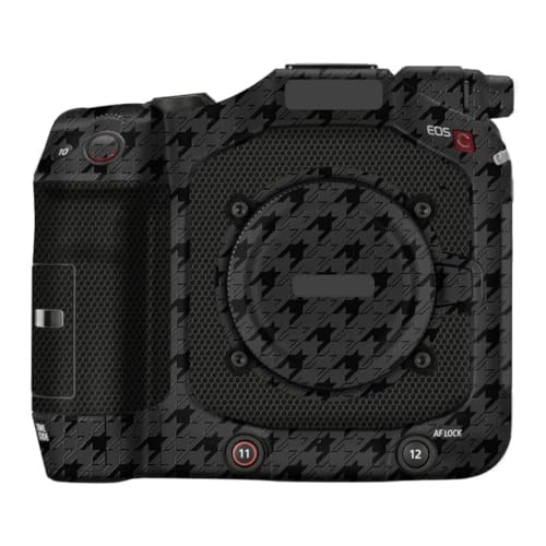 C 80 プレミアム カメラ プレミアム ステッカー 保護フィルム 傷防止 スキン に適合する Canon EOS C80用 (恋人ブラック)