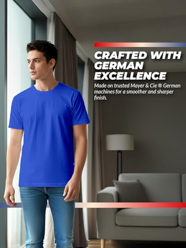 Image of 100% PIMA Cotton T Shirt for Man | Premium Men T-Shirts Regular Fit | Half Sleeve Round Neck Cotton Tshirt for Man | Mens Tees Made for Indian Climate | Available in 10 Colours