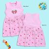 LuvLap Sleeveless Girls Frock (LLAMZGR0103_Multicolour-6 12 to 18 Months)