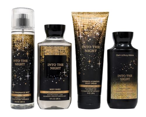Bath & Body Works Into the Night 4 Piece Body Care Set image 2