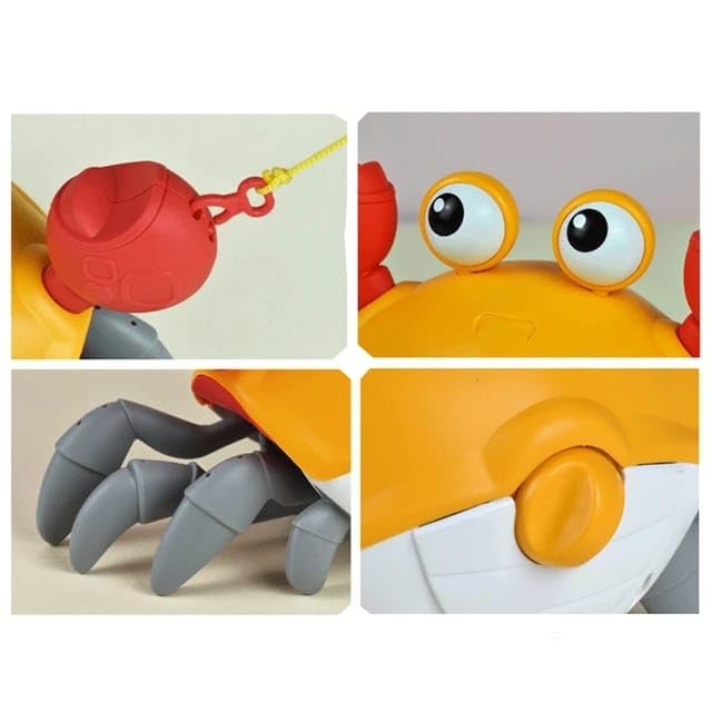 Image of COSMOBABY Premium Crawling and Swimming Bath Toy Crab for Boys and Girls Proudly Made in India