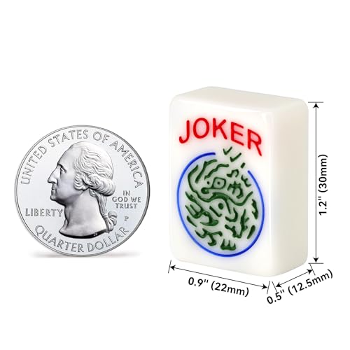 Colección Premium de Mahjong Americano - Set de 166 Fichas miniatura 2